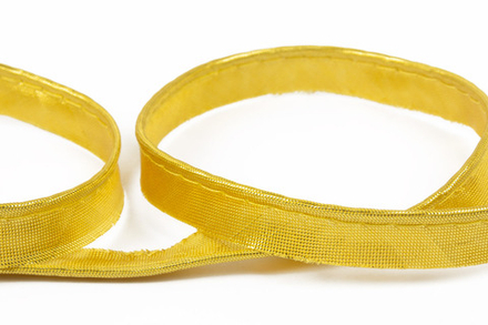 Кант атласный под металл "Gamma", 10 мм , золото