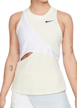 Женский топ теннисный Nike Court Dri-Fit Slam Tennis Tank W - желтый