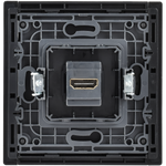 FORTE&PIANO Розетка HDMI FP640M металл шампань IEK
