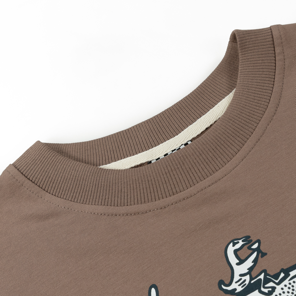 Лонгслив HAIDED EXCEPTIONAL Mokko