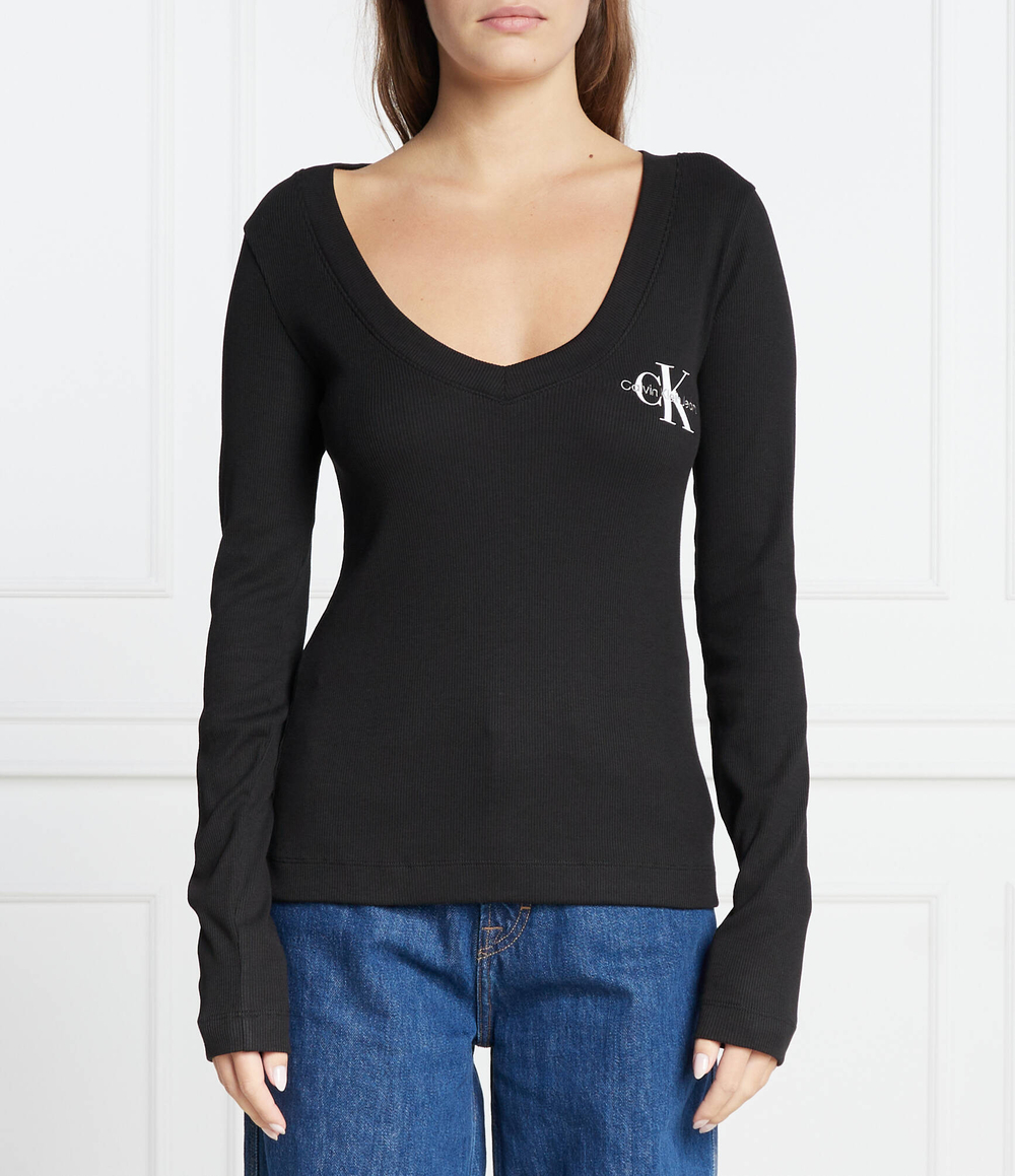 Блузка CALVIN KLEIN JEANS - черный(J20J222023)