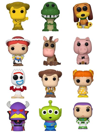 Фигурка Funko Bitty POP! Disney Toy Story Mystery 1 штука (из12) 81121 / Фигурка Фанко Битти ПОП! по мотивам вселенной "История игрушек"