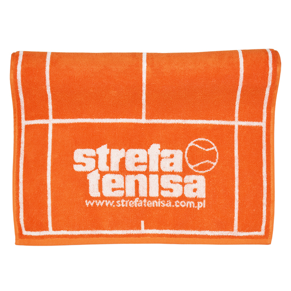 Полотенце теннисноеStrefa теннисa Towel Court&Logo - Оранжевый