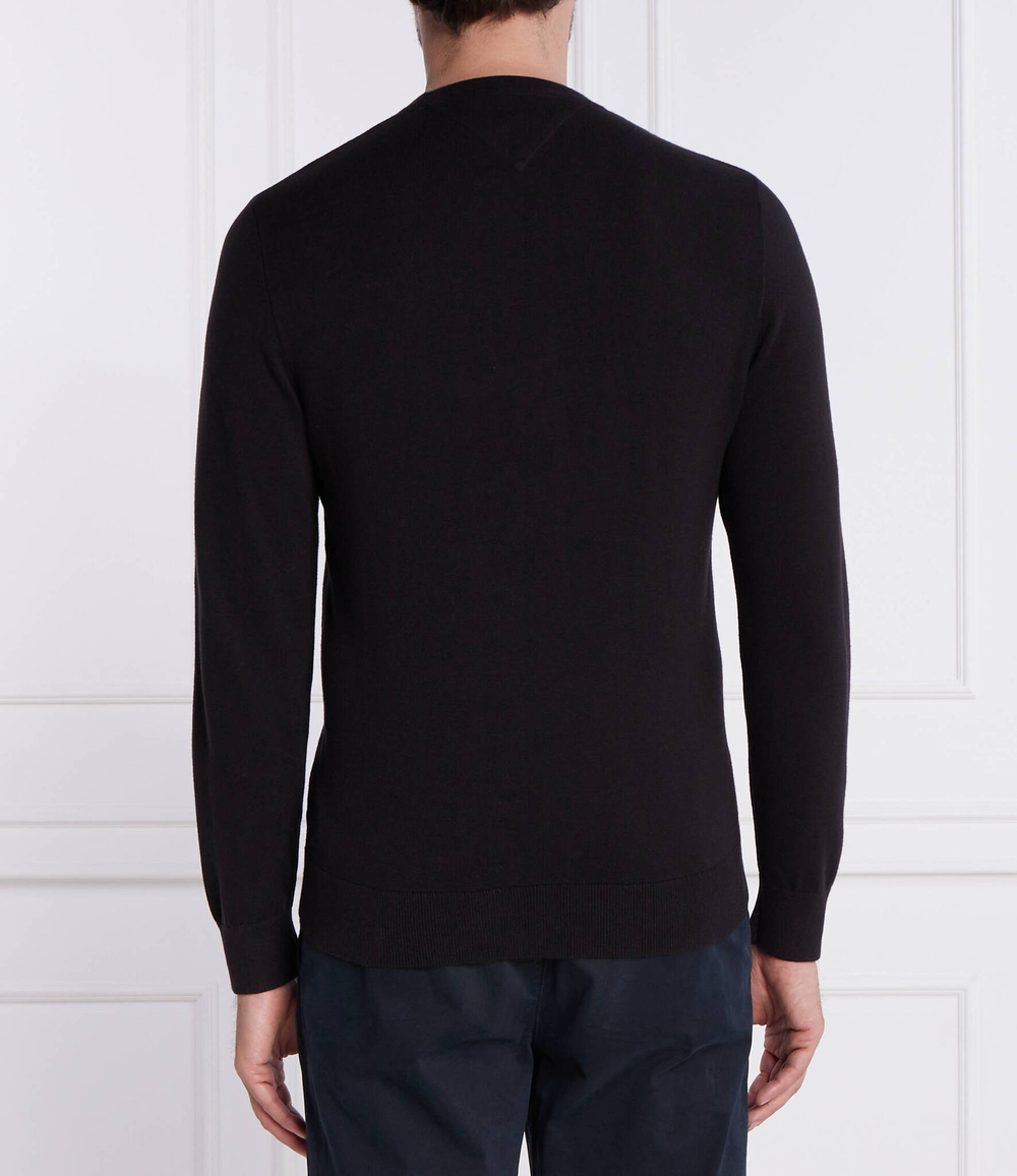 Свитер CLASSIC CREW Tommy Hilfiger - черный(MW0MW32026)
