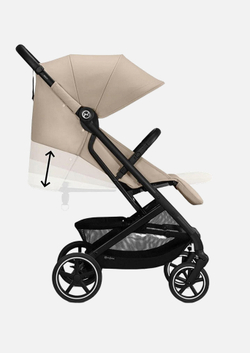 Cybex Beezy Коляска прогулочная (с бампером), Almond Beige