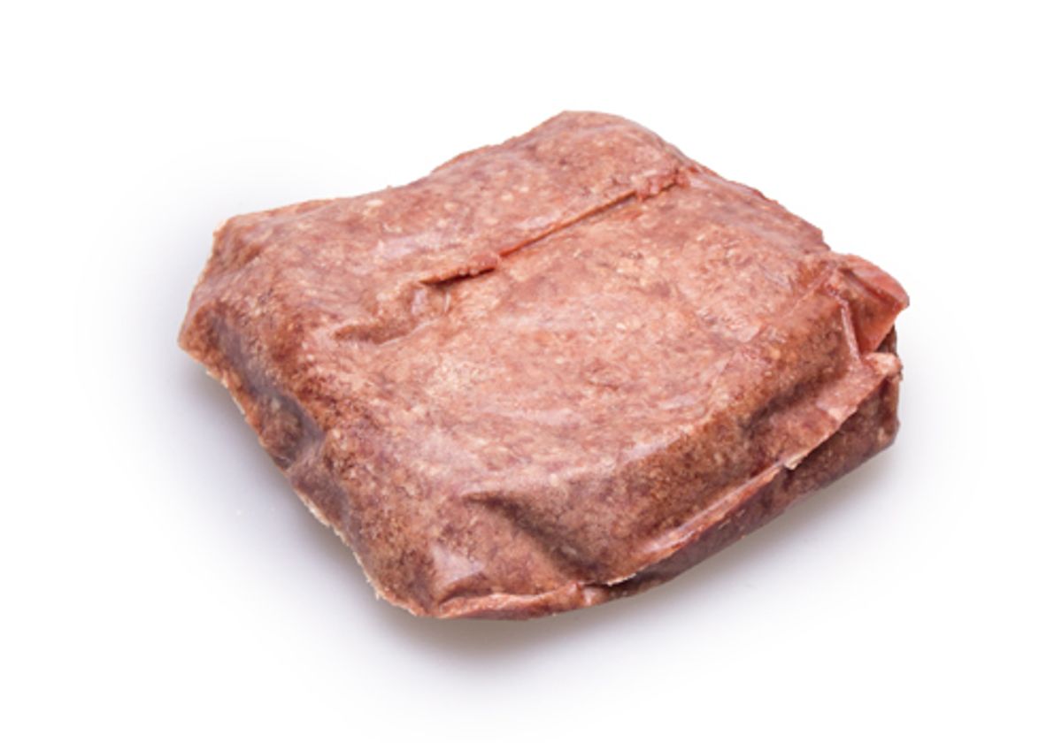 Фарш из мяса лося с добавлением шпика замороженный~1кг