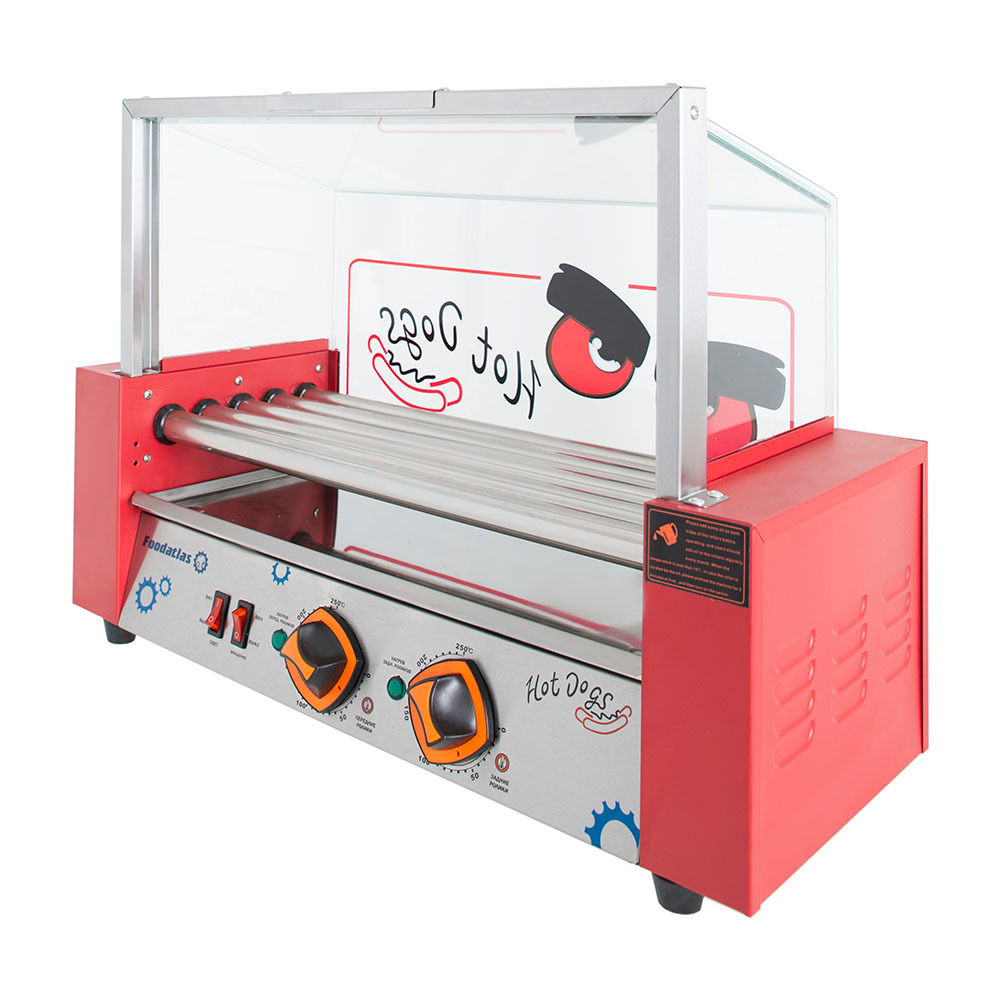 Аппарат приготовления хот-догов WY-005 (AR) гриль роликовый