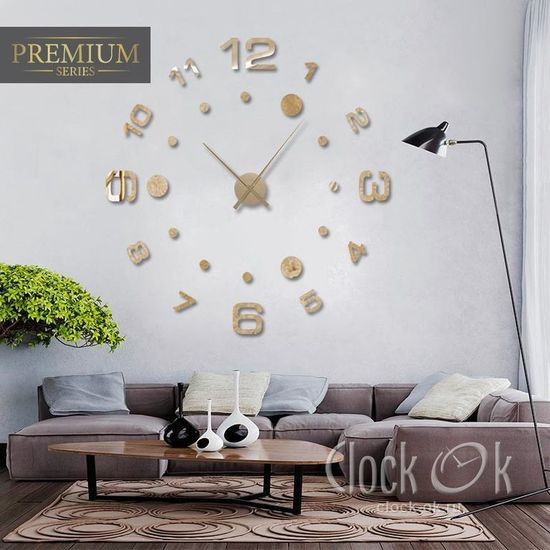 Настенные 3D часы Radius