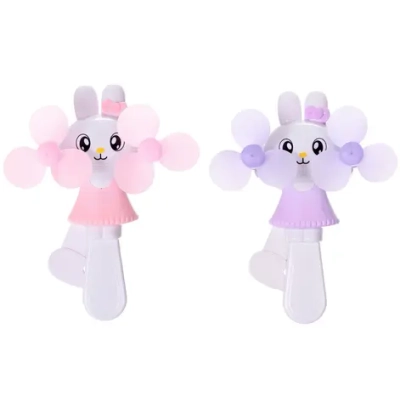 Вентилятор «Зайчонок» 20*14,5 см, микс