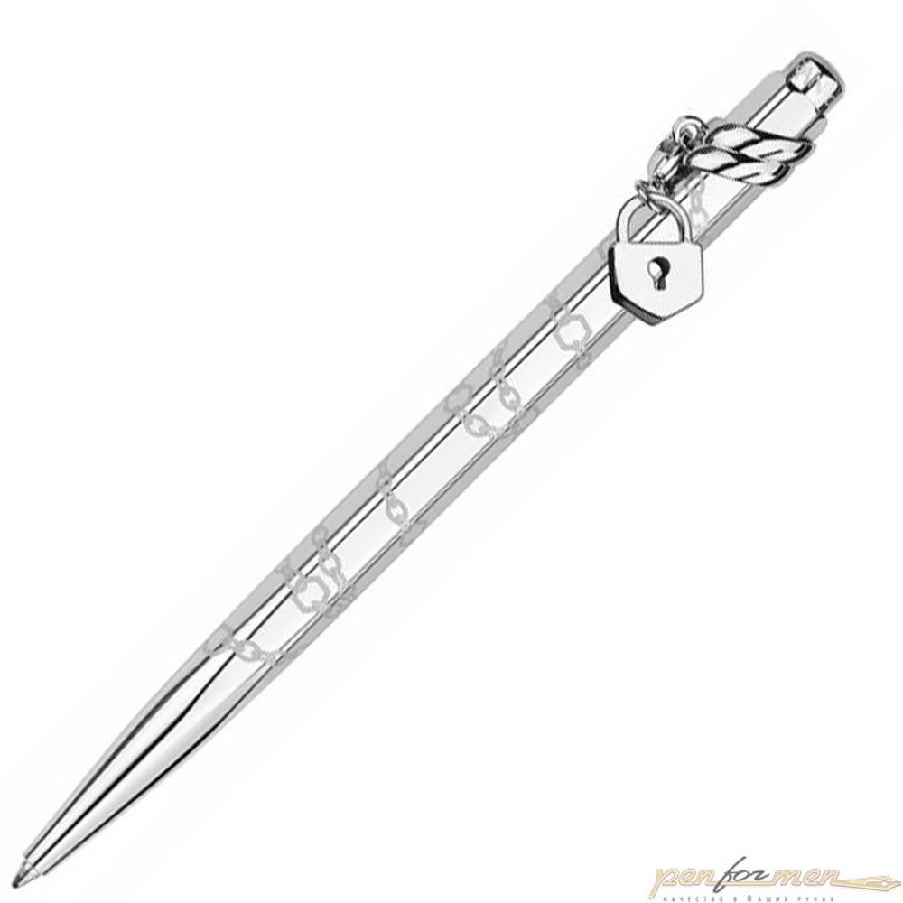 Шариковая ручка Carandache Ecridor Mademoiselle PP латунь палладиевое покрытие (890.102)