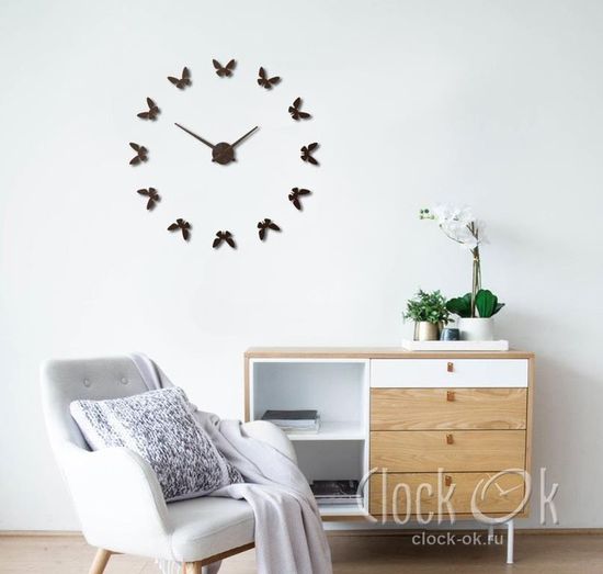 Настенные 3D часы Magic Fly