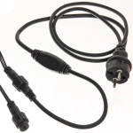 Гирлянда для улицы БАХРОМА «Мерцание» ш5м* в40/60см 180 ламп LED, черный провод, IP-65, Теплый белый (возможность соединения)