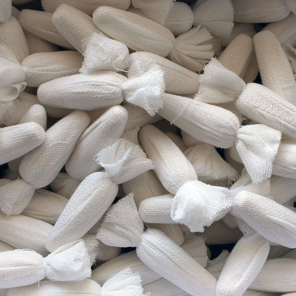 Пробка ватно-марлевая для пробирок ПБ-14, ПБ-16, нестер., 100шт/уп