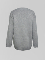 Кардиган Sora 80824 удлиненный на пуговицах с принтом таксы