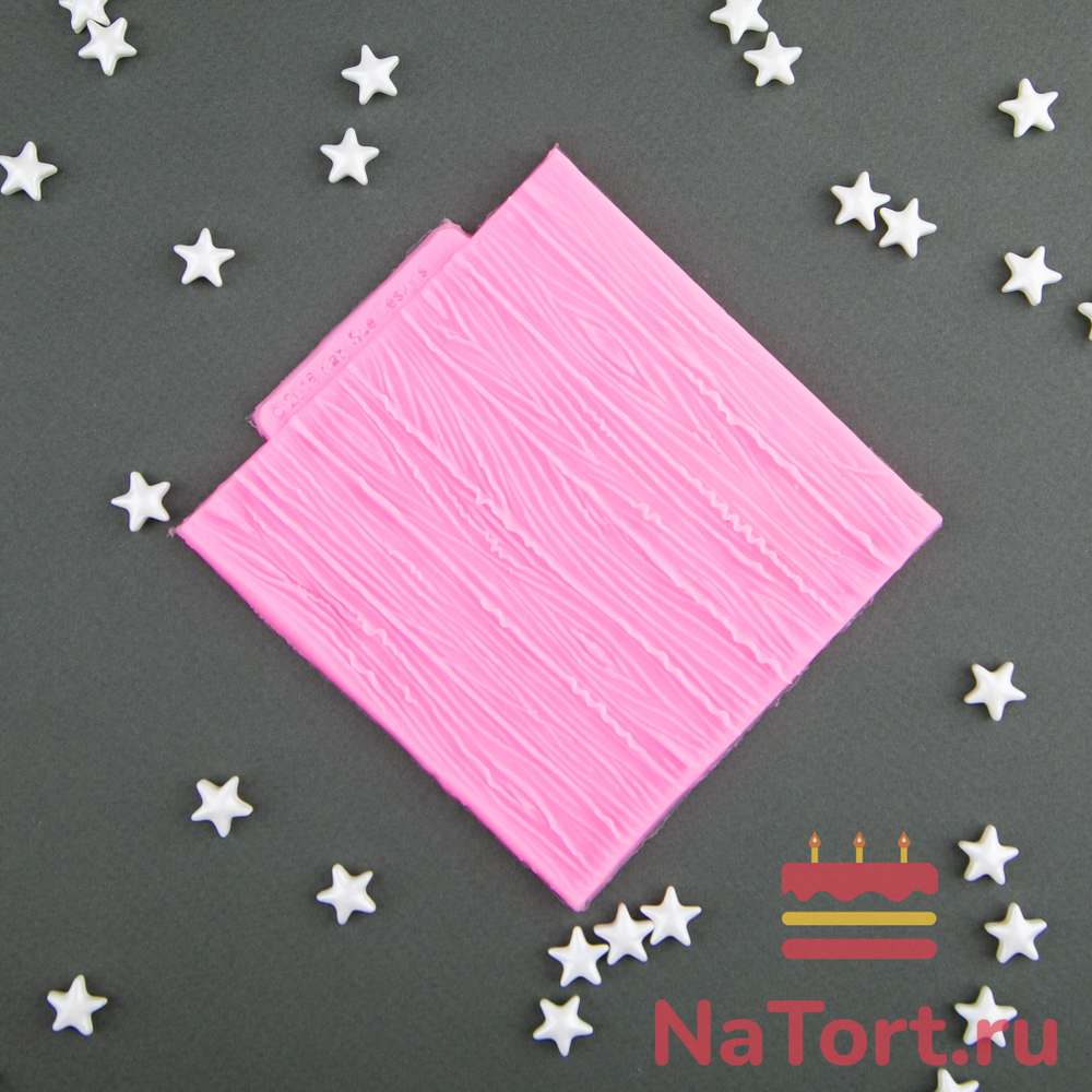 Силиконовый молд-текстура «Дерево»