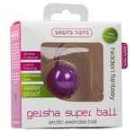 Фиолетовый вагинальный шарик Geisha Super Ball (Цвет: фиолетовый)