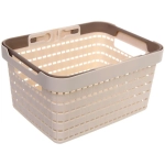 Корзинка для хранения с ручками «ФЛОДАРЛИНГ», цвет слоновая кость, 26*19.8*14см