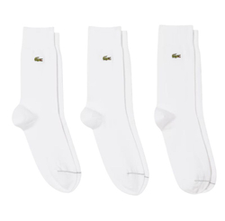 Теннисные носки Lacoste Long 3P - white