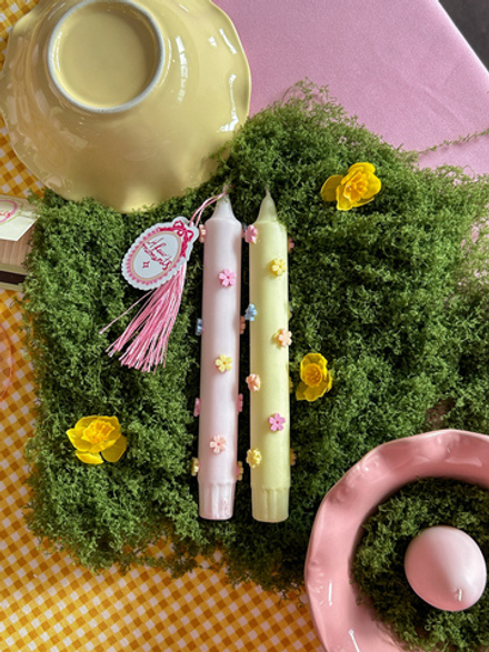 Набор из двух свечей La Fleur mix