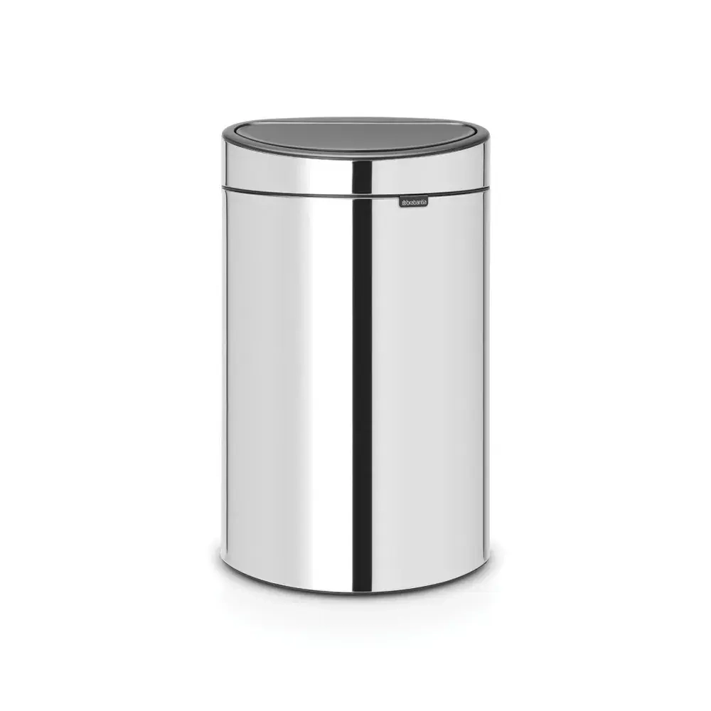 Brabantia Контейнер Touch Bin 10+23 л для раздельного сбора мусора полированный