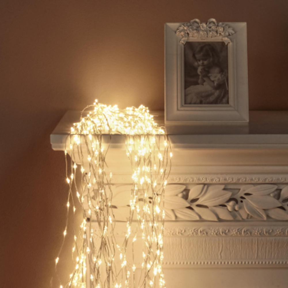 Электрогирлянда Best Technology штора 1200 LED 4х0,75 м со стартовым шнуром