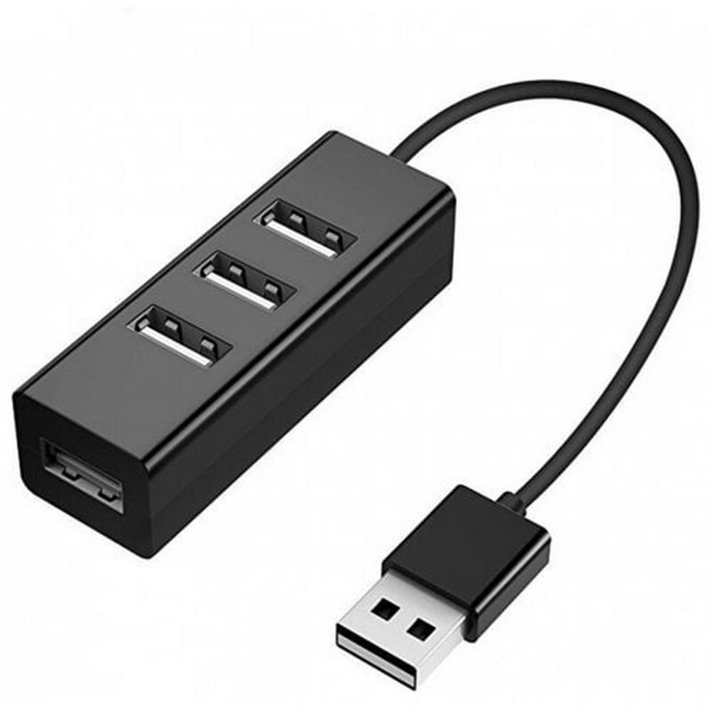 Mega Hub Port 4USB №2 (черный)