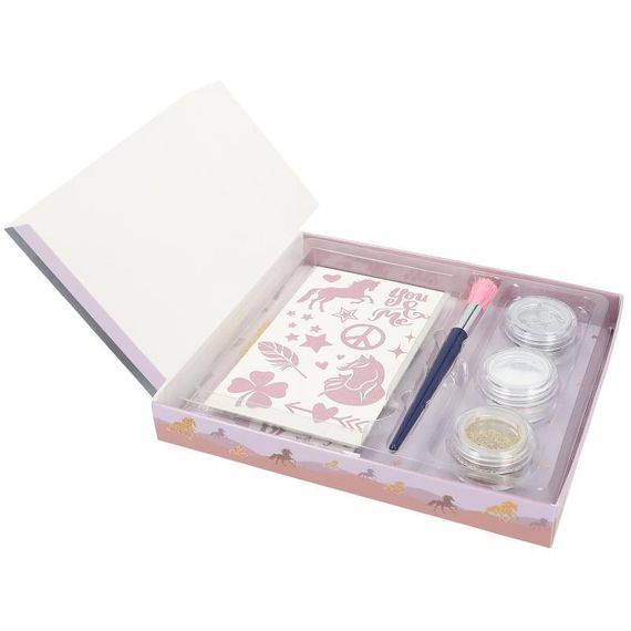 Miss Melody Glitzer Tattoo Set NIGHT HORSES