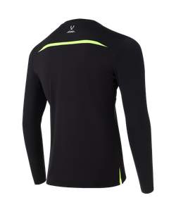 Футболка судейская с длинным рукавом DIVISION PerFormDRY Referee LS Tee, черный