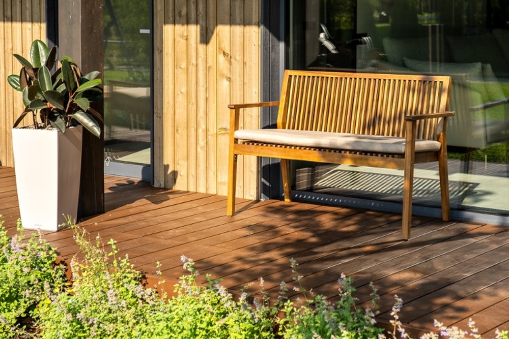 Скамья из акации MONA 2-х местная  Joygarden