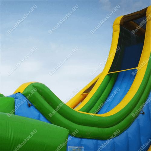Надувная водная горка «Большой трамплин» 15*8*9 м