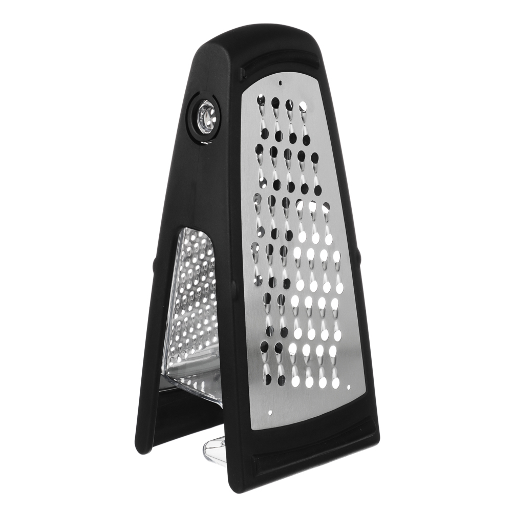 SATOSHI Терка с контейнером 24см, нерж.сталь