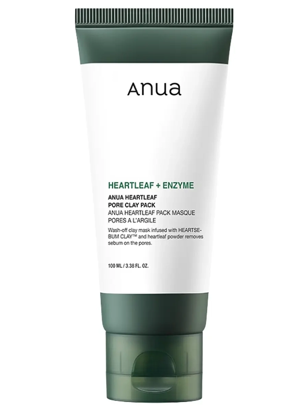 Anua Глиняная маска для очищения пор с экстрактом хауттюйнии Heartleaf Pore Clay Pack 100 мл