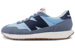 New Balance NB 237 non-slip lightweight low-cut sports casual shoes for men and women the same blue