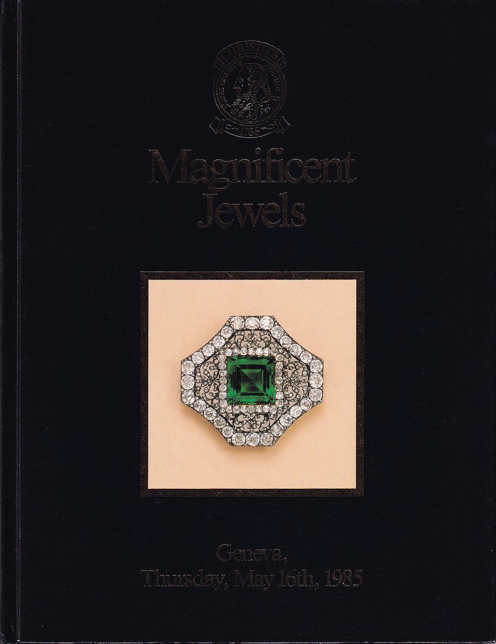 Каталог аукциона Christie's, Женева, Великолепные драгоценности от 16 мая 1985 года