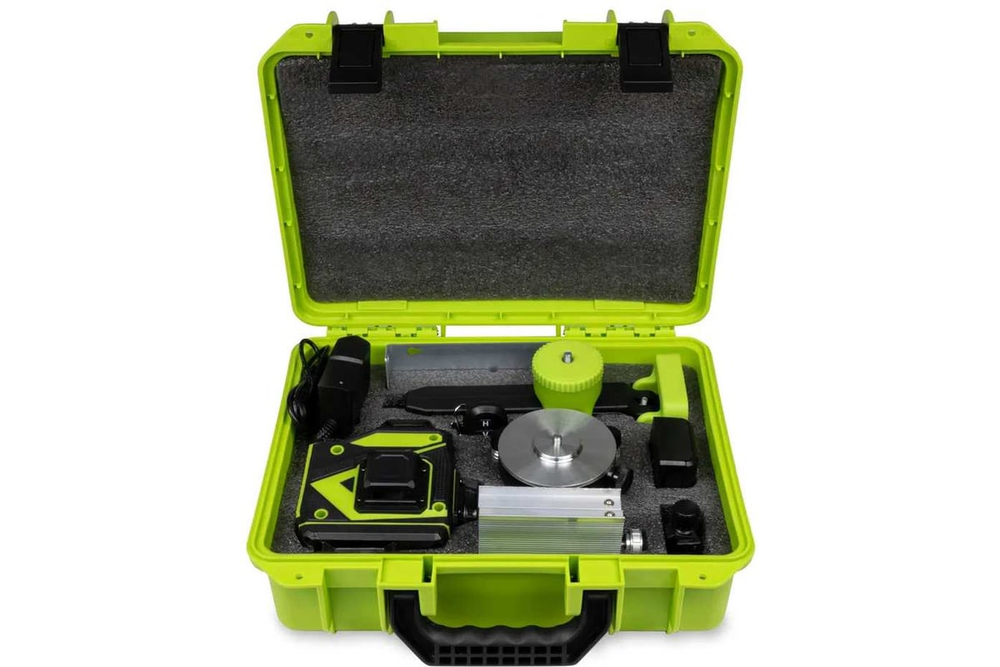 Нивелир лазерный DLT MW-94D PRO, 4 замкнутые плоскости (16 линий), дальность 40м, арт. 0184