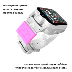 Модуль для часов Москвёнок ROCKET розовый (проход + питание)