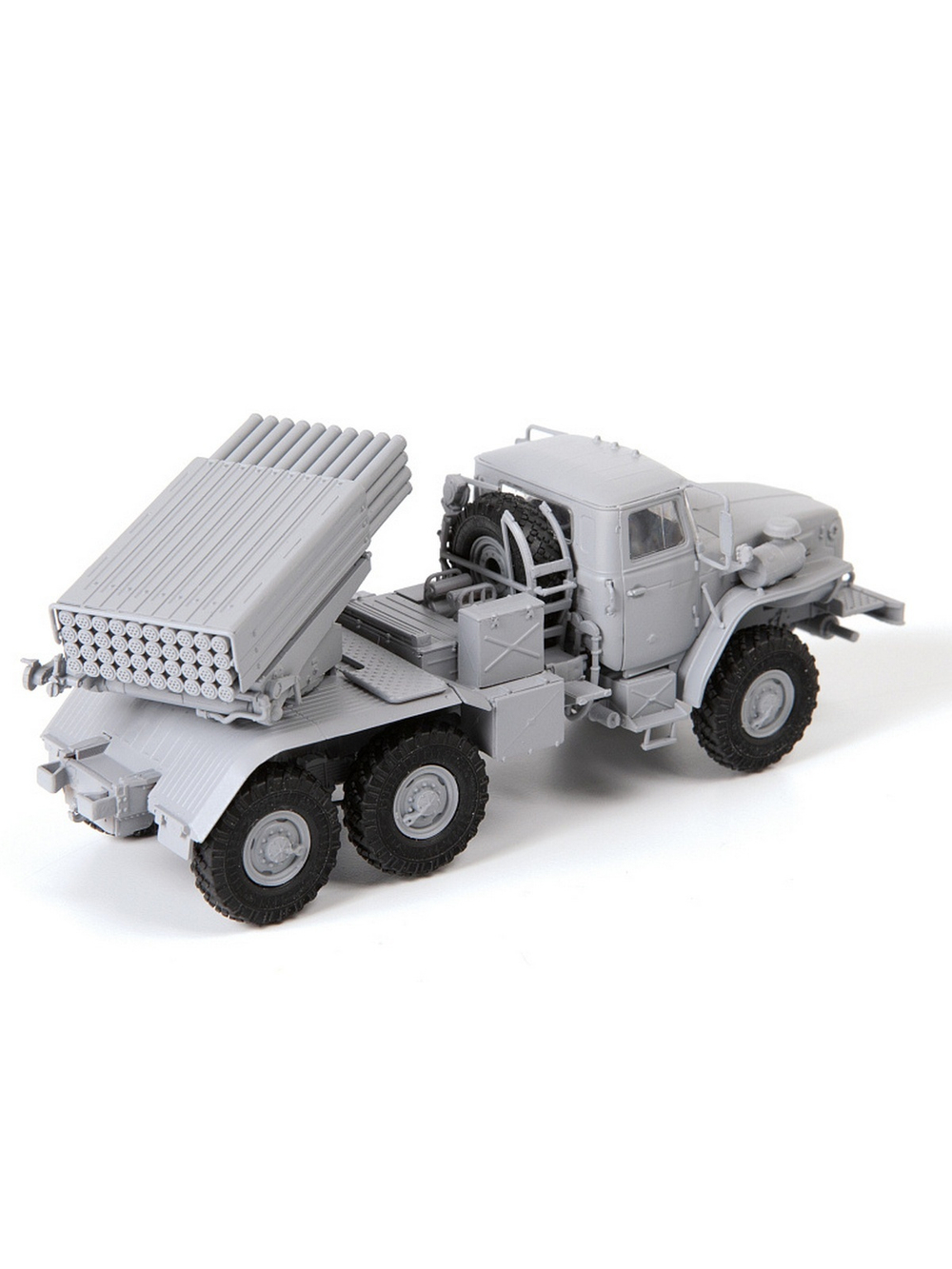 Сборная модель ZVEZDA Российская реактивная система залпового огня "Град БМ-21", 1/72