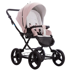 Детская коляска AroTeam Cocoline Prima 3 в 1 01 св.розовая кожа