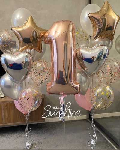 Набор шаров на годик №21