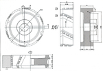 PCD фреза D.150x48x30+DKN Z=3+3 H=3 LH + RH
