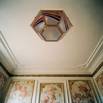 Люстра CREMASCO 2028/3PL-B.SATINATO M+COLORI