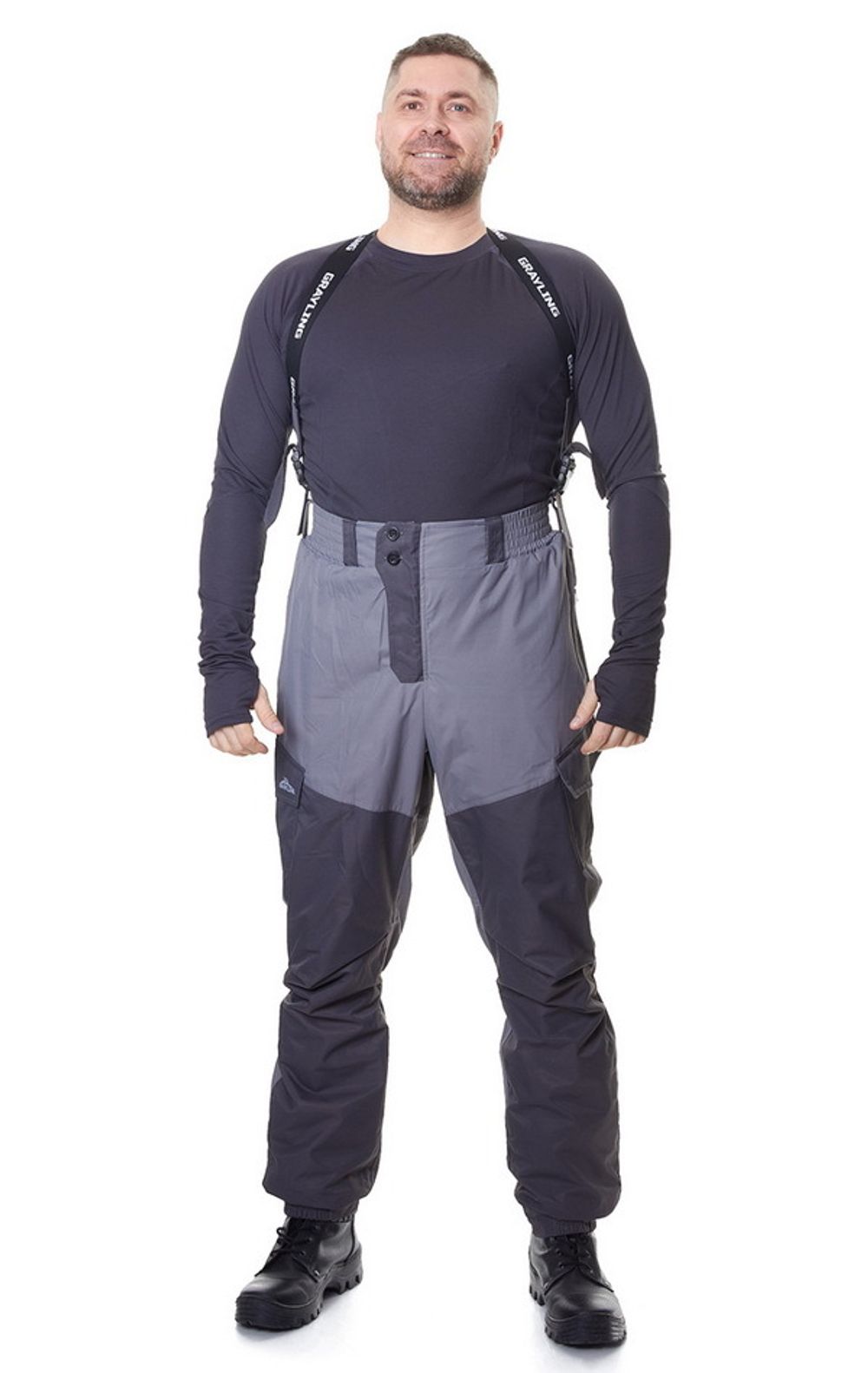 Костюм демисезонный Скат (таслан, серый) GRAYLING