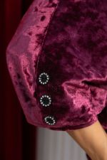 Платье Вэнсдей (винное) П14671-4М LT Collection