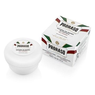 Мыло для бритья Proraso, для чувствительной кожи, с зеленым чаем и овсом, 150 мл