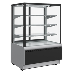 Витрина кондитерская Полюс KC70 VM 1,3-1 9006-9005 (ВХСв-1,3д Сarboma Cube ТЕХНО)