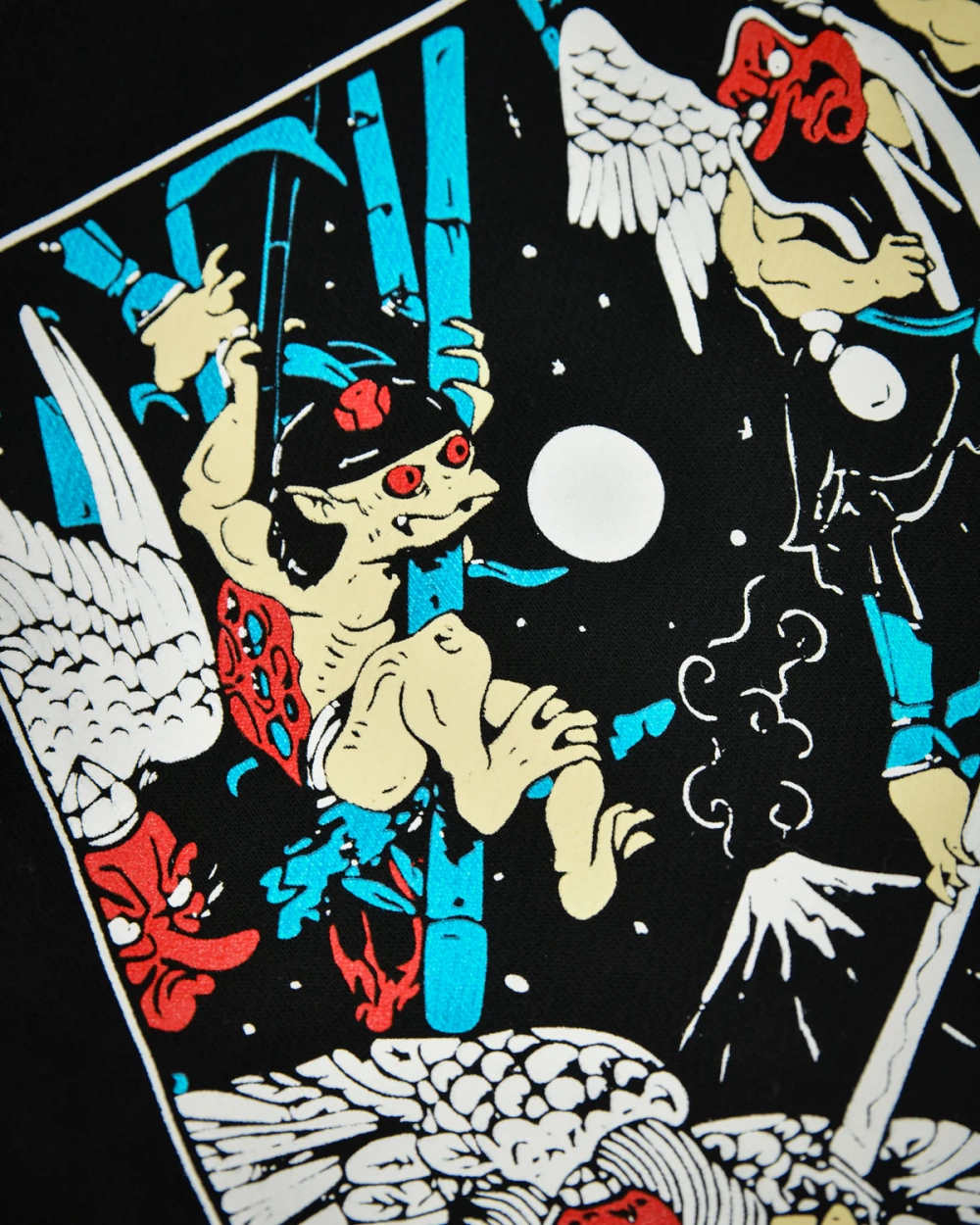 Худи Half Sumo Tengu