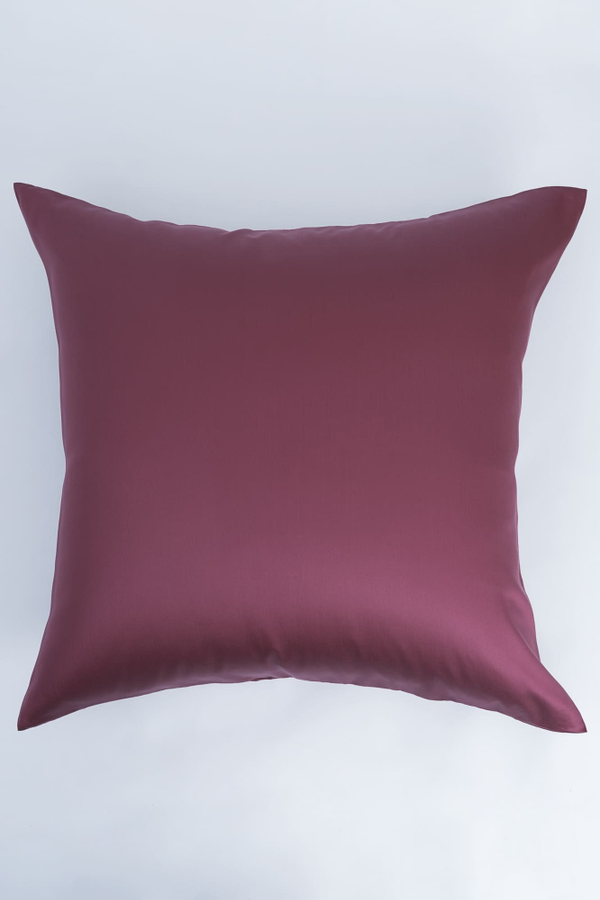 Наволочки 2шт 70х70 German Grass Purple Brilliant бордовые Бордовый