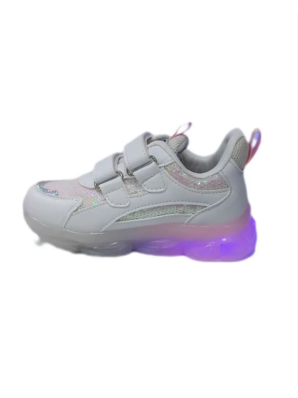 Кроссовки для девочки светящаяся подошва.
