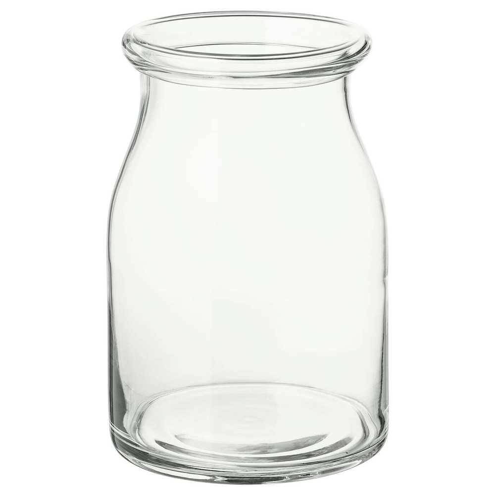 IKEA BEGÄRLIG  (ИКЕА БЕГÄРЛИГ)  -  Ваза, прозрачное стекло, 29 см