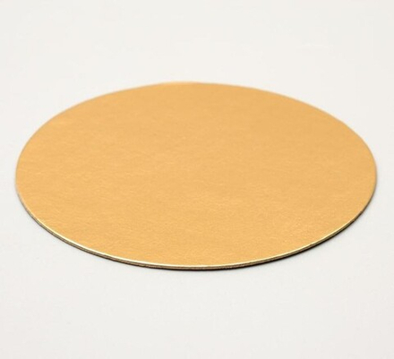 Подложка золото диаметр 14см, бенто, 0,8